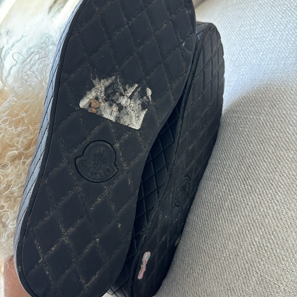 $1400 Moncler Fur Glitter Suede Ankle Boots Size 37 | 7 - Picture 6 of 6